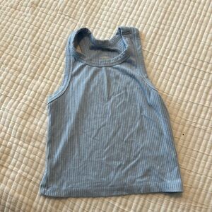 art class size S 6/7 blue tank top